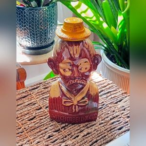 Vintage KWITCHERBELLYAKIN Decanter Enesco Japan barware wine spirits